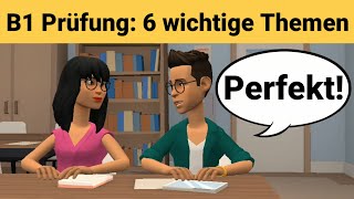 Mündliche Prüfung Deutsch B1 | Gemeinsam etwas planen/Dialog | 6 wichtige Themen | sprechen Teil 3