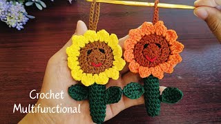 😍 Crochet Multifunctional🌻Keychain, charm of bags, wall hangings & cars‼️Amplop Lebaran Rajut