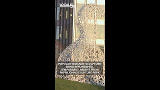 Des Moines' Pappajohn Sculpture Park receives grant, begins restoring 'Nomade' sculpture
