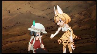 かばんちゃんはナマケモノ？　【けものフレンズ１話・Kemono Friends】　serval