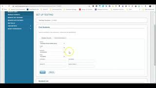 Add Student to NWEA MAP Test Session