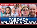 SANTIAGO TABOADA le GANA a CLARA BRUGADA el PRIMER DEBATE por la CDMX y pone a TEMBLAR a SHEINBAUM