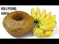 di tambah satu bahan ini makin enak !! resep bolu pisang kukus anti gagal