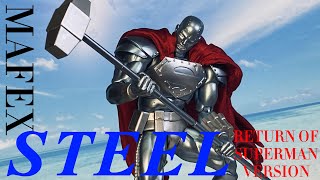 FULL REVIEW MAFEX STEEL RETURN OF SUPERMAN VERSION DC COMICS ACTION FIGURE