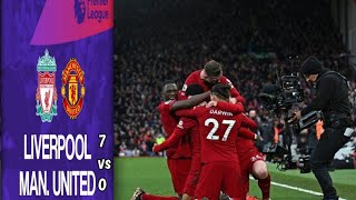 Highlight - Liverpool vs Manchester united 7-0 || Premier league 2022/2023