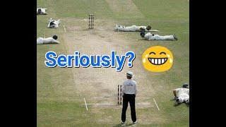 Top 10 Umpires funny moments in cricket history | Funny moments in cricket | 2017