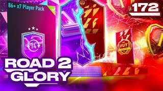 OMG 86+ FUT BIRTHDAY PACK! ! MY BEST EVER REWARDS! ROAD TO GLORY #172 | FIFA 22 ULTIMATE TEAM