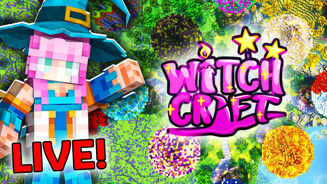 🔴 WitchCraft SMP: LIVE | Minecraft Modded SMP - YouTube