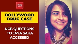 Bollywood Dug Probe: Details Of NCB Questions To Jaya Saha