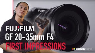 REVIEW: Fujifilm GF 20-35mm F4 First Impressions