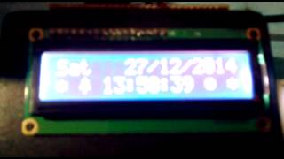 Digital clock using RTC DS1307 & 8051 with Time Setting