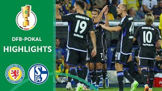 Schalke turn the game around! | Eintracht Braunschweig vs. FC Schalke 04 1-3 | DFB-Pokal 1st Round