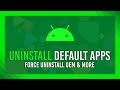 Uninstall Bloatware without Root | System, OEM & More | Android tutorial