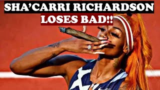 SHA'CARRI RICHARDSON GETS LAST PLACE VS JAMAICANS! EMBARRASSED!