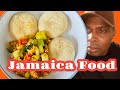 Jamaica Fryup Salt Fish Vegetable dumplings Jamaican style of cooking Chef Ricardo Cooking