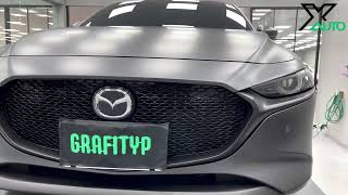 MAZDA 3 ft. Grafityp 消光戰機膜