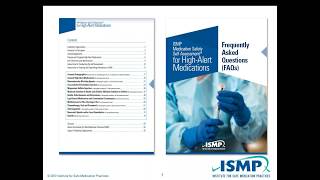 ISMP Medication Safety Self Assessment® for High Alert Medications