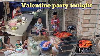 happy birthday for koob pheej lor and valentine party nawb