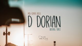 D Dorian Midtempo Rock Backing Track