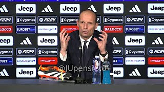 ALLEGRI post Juve-Atalanta 2-2 conferenza stampa: "Punto decisivo, sui fischi dello Stadium..."