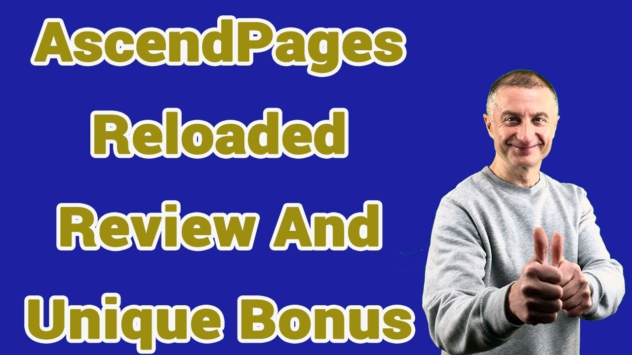 рџ њascendpages Reloaded Review And Unique Bonus Youtube