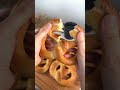 Crunchy Pretzels at Home 🥨 #asmr #shorts #easy #homemade #viral