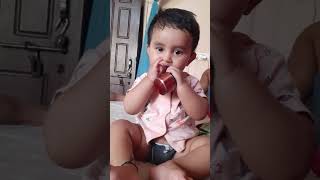 వాడి ఎక్స్ప్రెషన్స్ చూసి మోసపోకండి 🤣😅#baby #trending