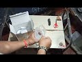 unboxing rechargeable fruit juicer