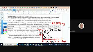 Precalculus Intermediate Value Theorem & Recursive Sequence Limits