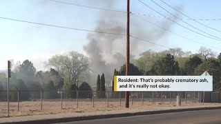 Residents near historic cemetery concerned about excessive smoke from crematory