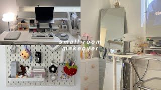 small room makeover 2025 ☁️ new room, paint, organize, declutter, room tour