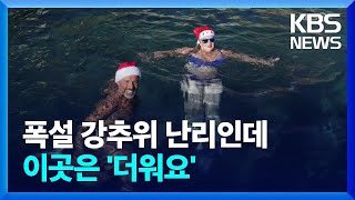 [글로벌K] 여긴 왜 덥지…50년 만에 가장 따뜻한 연말 보내는 이탈리아 / KBS  2022.12.27.