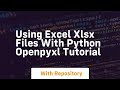 using excel xlsx files with python openpyxl tutorial