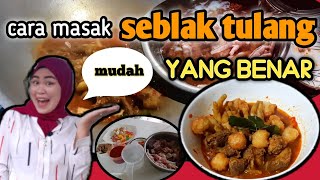 Cara masak seblak tulang yang benar , mudah dan lengkap ala seblak tulang barbie