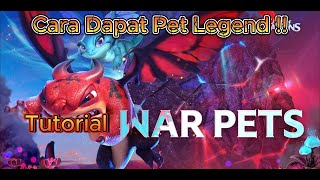 Tutorial War Pet !! Pet Legend EZ !! || Call of Dragons