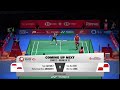 fajar/rian [INA] VS xie hao nan/zeng wei han [CHN] | round of 32 japan open 2024