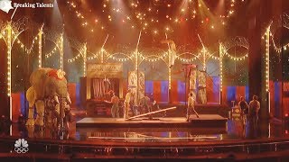 America's Got Talent 2017 Circus 1903 Guest performance  Quarter Finals Results Show Round 2