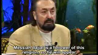 The founder of the religion of the dajjal anti messiah is Darwin  Messiah dajjal is a follower of this religion; he is a lunatic who will appear at a later phase and who will be effective through hypnosis
