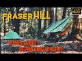 Part 2 Camping di Bukit Fraser | Hujan lebat sepanjang malam, sejuk menggigil | Motor Camping