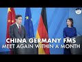 Chinese FM emphasizes the int'l order after WW2; urges Germany to form security framework in Europe