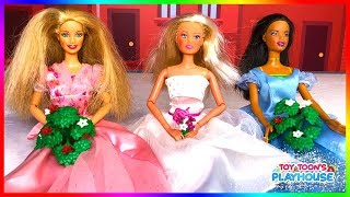Barbie Doll House Show: Barbie pretend MakeUp Toys - Toy Doll Cosmetic