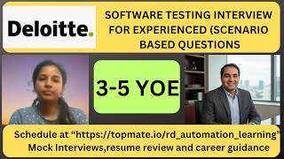 Software Testing Interview Questions and Answers| Manual Testing Mock Interview for Experienced
