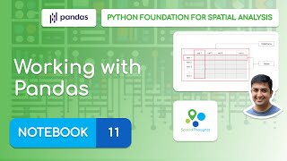 Notebook 11 - Working with Pandas - Python Foundation for Spatial Analysis