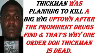 THICKMAN IS A DED MAN WHO DID NOT GET TO FULFILL HIS LAST CONTRACT  DEPARTURE LOUNGE STYLE!