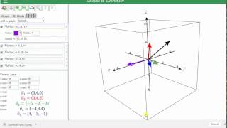 Graph 3D Vectors Using 3D Calc Plotter