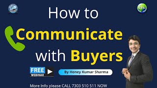 How to Communicate with Importer / International Buyer