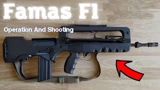 How Famas F1 Work. Animation Of Operation Of Famas F1