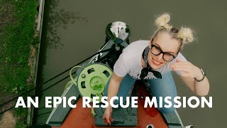 The water cap incident - an epic narrowboat rescue mission.