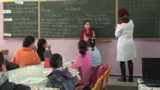 Cours de français à la médina de Casablanca (reportage)