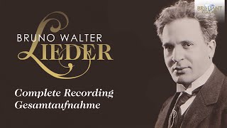 Walter: Lieder, Complete Recording